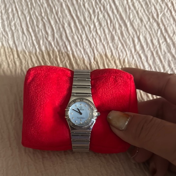 Omega Constellation 12P Diamond Ladies Wristwatch SS main image 7